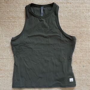 Vuori Dark Green AllTheFeels Tank Top